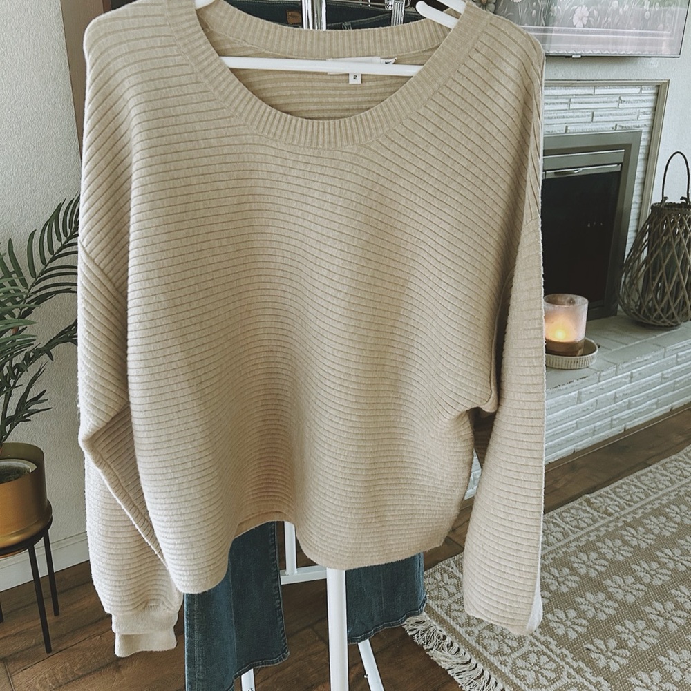 Cozy Beige Sweater